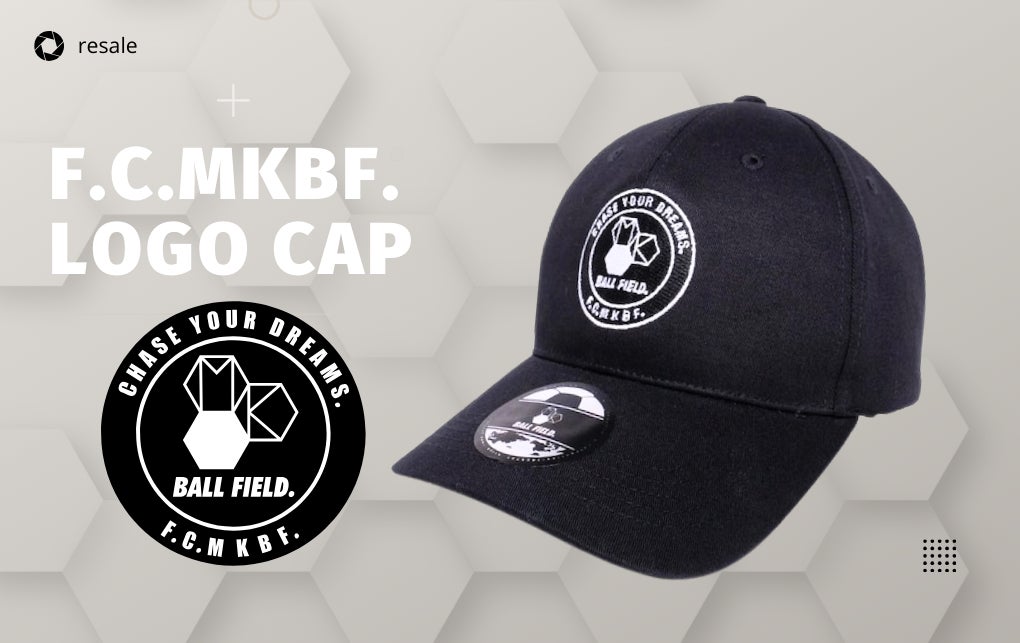 「マキヒカ」がプロデュースする『MK BALL FIELD.』の人気商品『F.C.MKBF. LOGO CAP』が再販受付中です！
