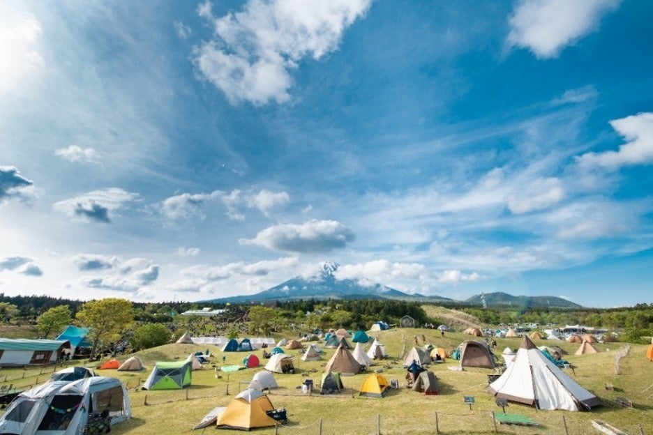 いよいよ今週末開催！富士山の麓の絶景キャンプインフェス 「NEC presents FUJI & SUN ‘24」7月、WOWOWで放送決定！