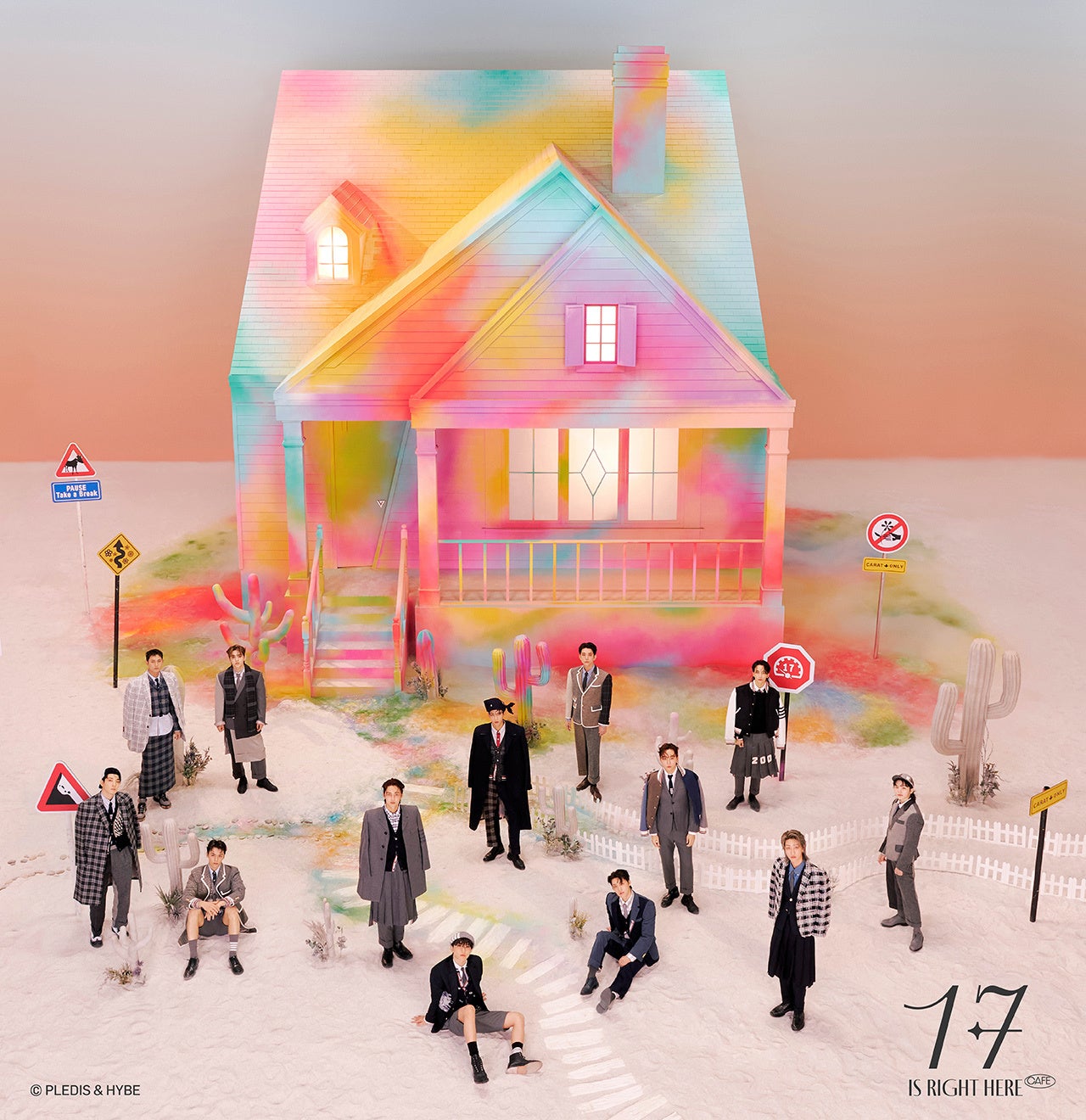 SEVENTEEN BEST ALBUM「17 IS RIGHT HERE」発売記念「SEVENTEEN CAFE 2024」期間限定オープン！！