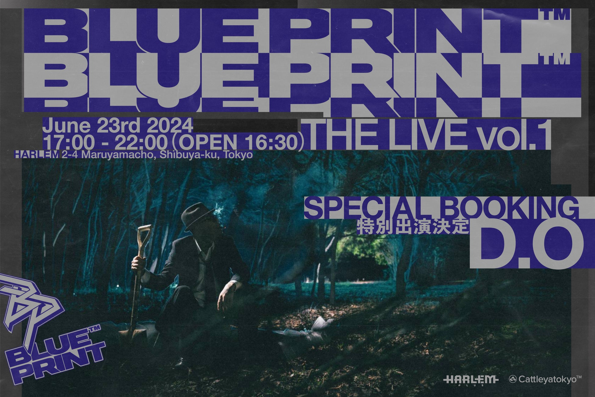 『BLUEPRINT™ THE LIVE vol.1』へD.Oの特別出演が決定！