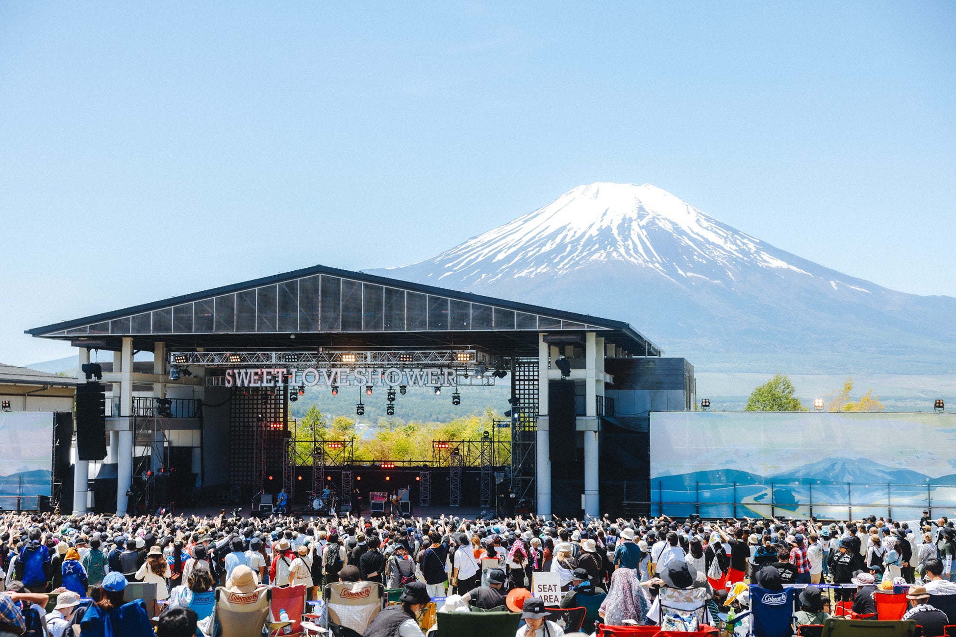 スペシャ開局35周年を記念した春のラブシャ「SWEET LOVE SHOWER SPRING 2024」終始、富士山が美しく顔を出す2日間が閉幕！