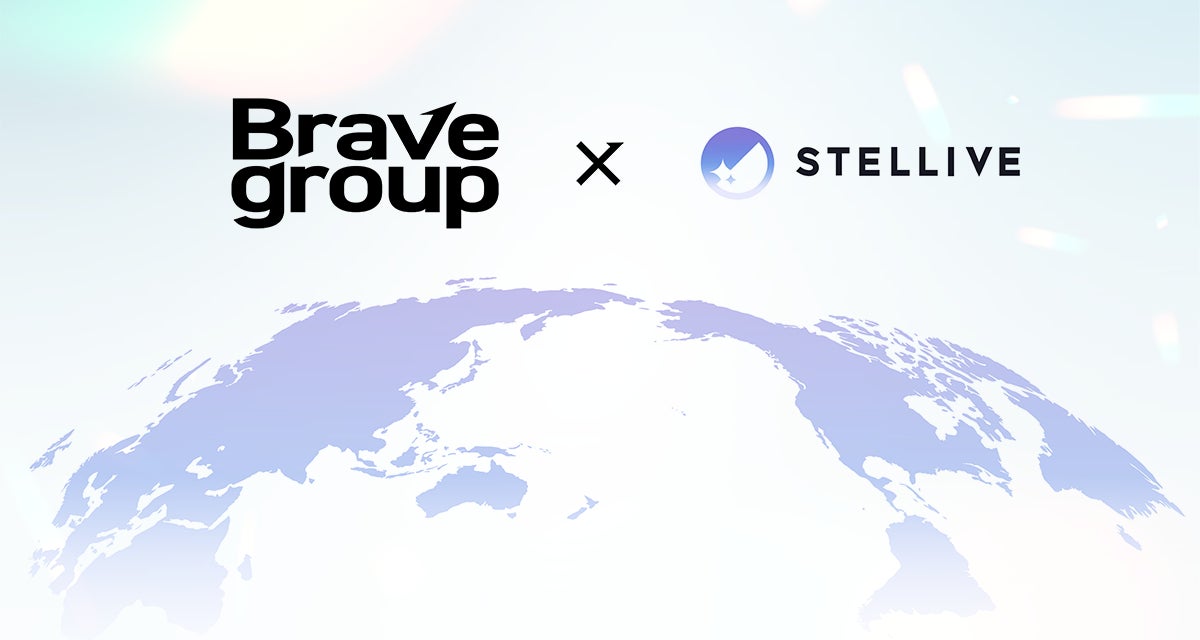 Brave group、韓国で急成長中のVTuberプロダクション「StelLive」と業務提携契約を締結