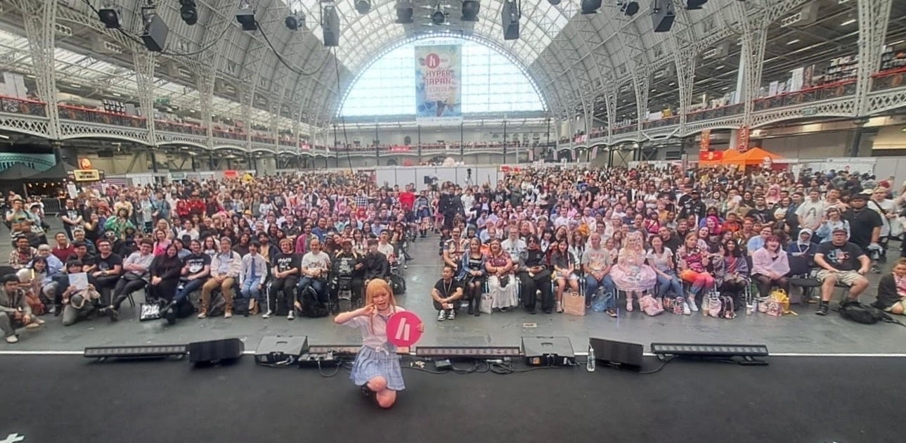 フォロワー数140万人超えの話題のTikToker「あかせあかり」。7/21(日) ロンドンで開催された英国最大級の日本文化イベント「HYPER JAPAN FESTIVAL 2024」にライブ出演！