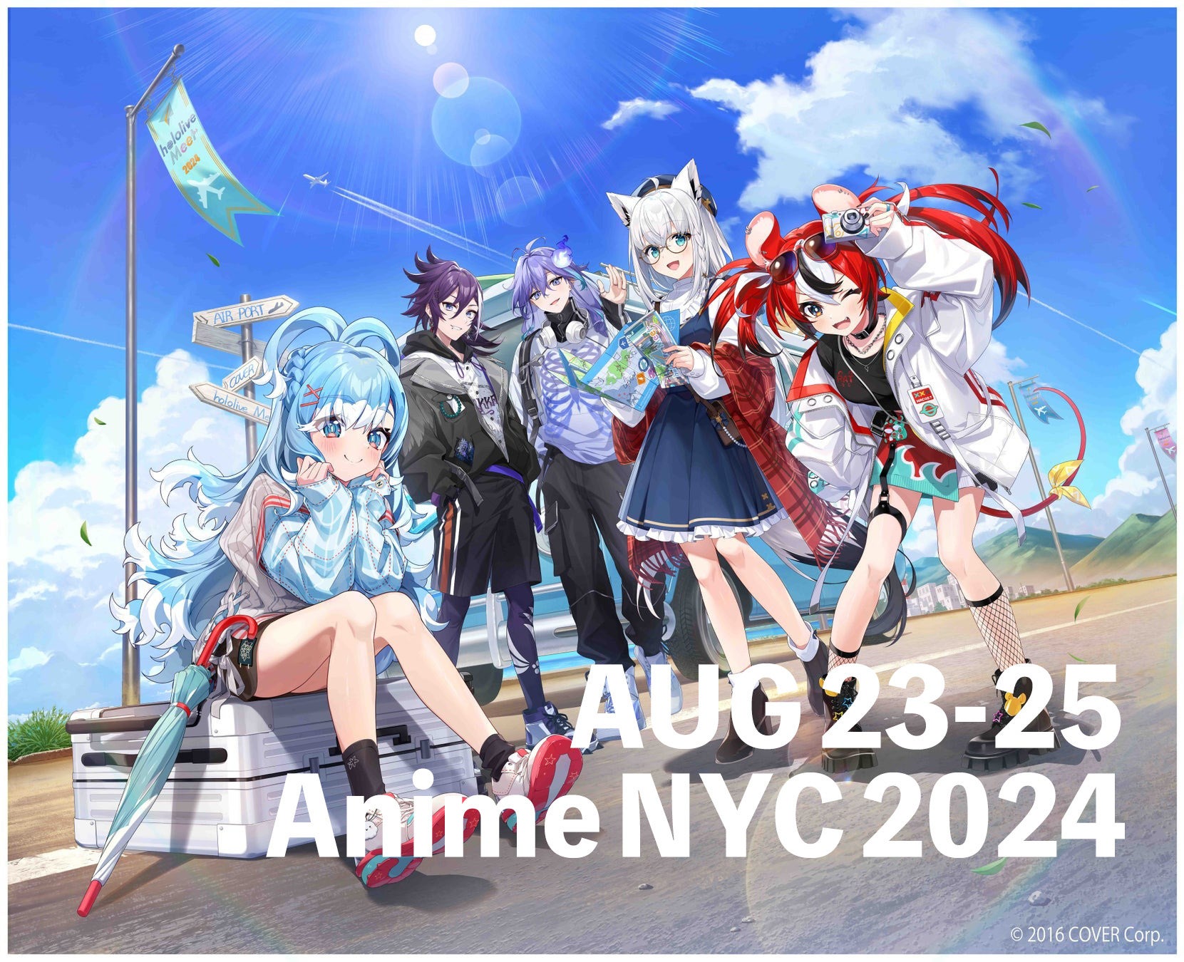 VTuber事務所「ホロライブプロダクション」がAnime NYC 2024に出展決定！