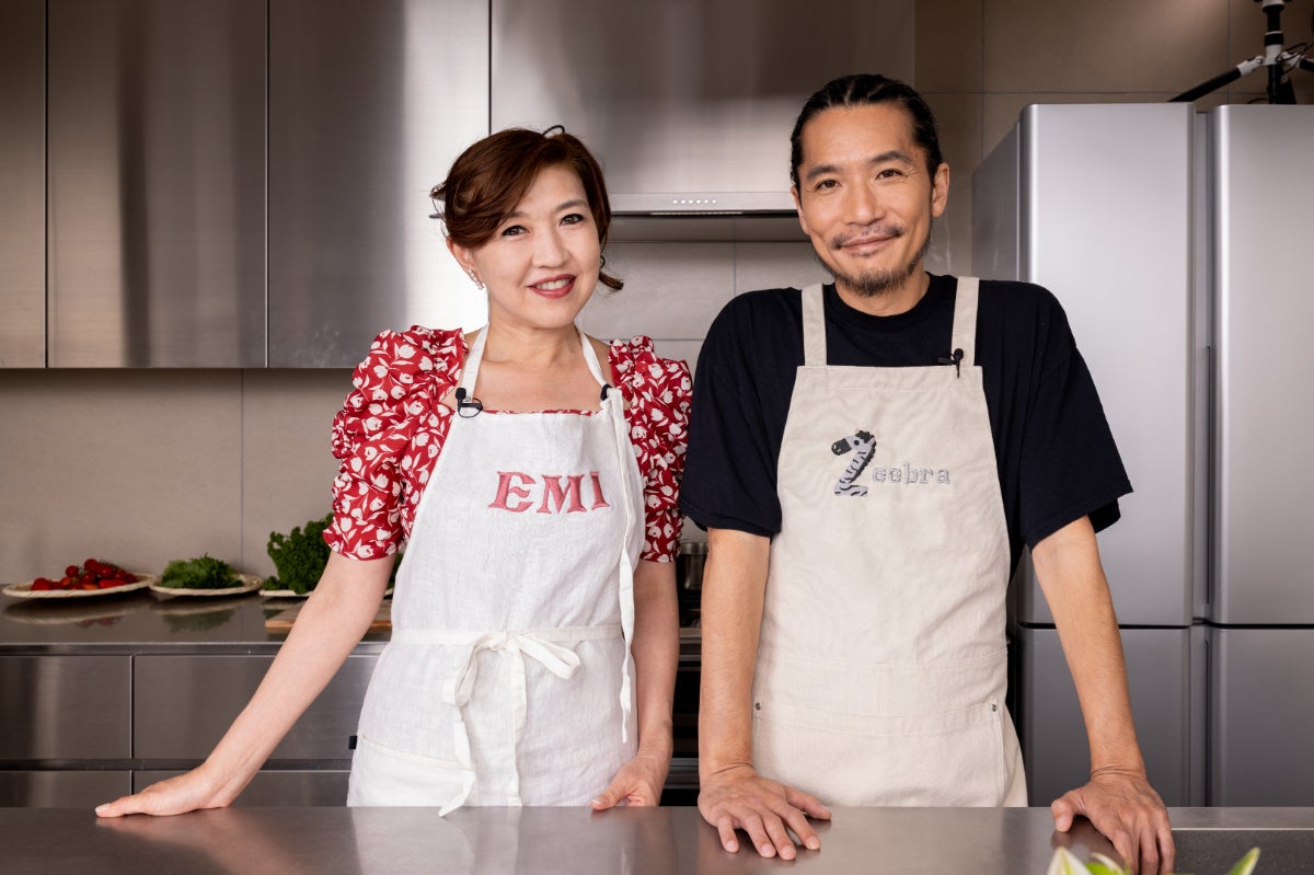 ヒップホップアーティストZeebraと料理家杉山絵美のYoutube動画連載「GOOD FOOD SUNDAY（グッドフードサンデー）」がスタート!