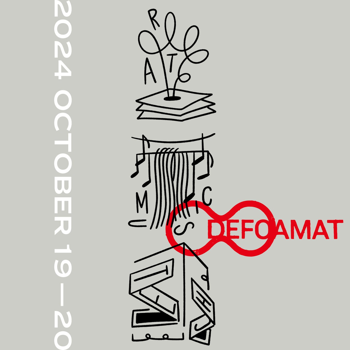 10月19日（土）、20（日）に代官山で開催するアートと音楽の都市型フェスティバル「DEFOAMAT」の参加アーティスト第三弾を発表。屋外でのマーケットや社会への新たな視点に触れるトークセッションも。