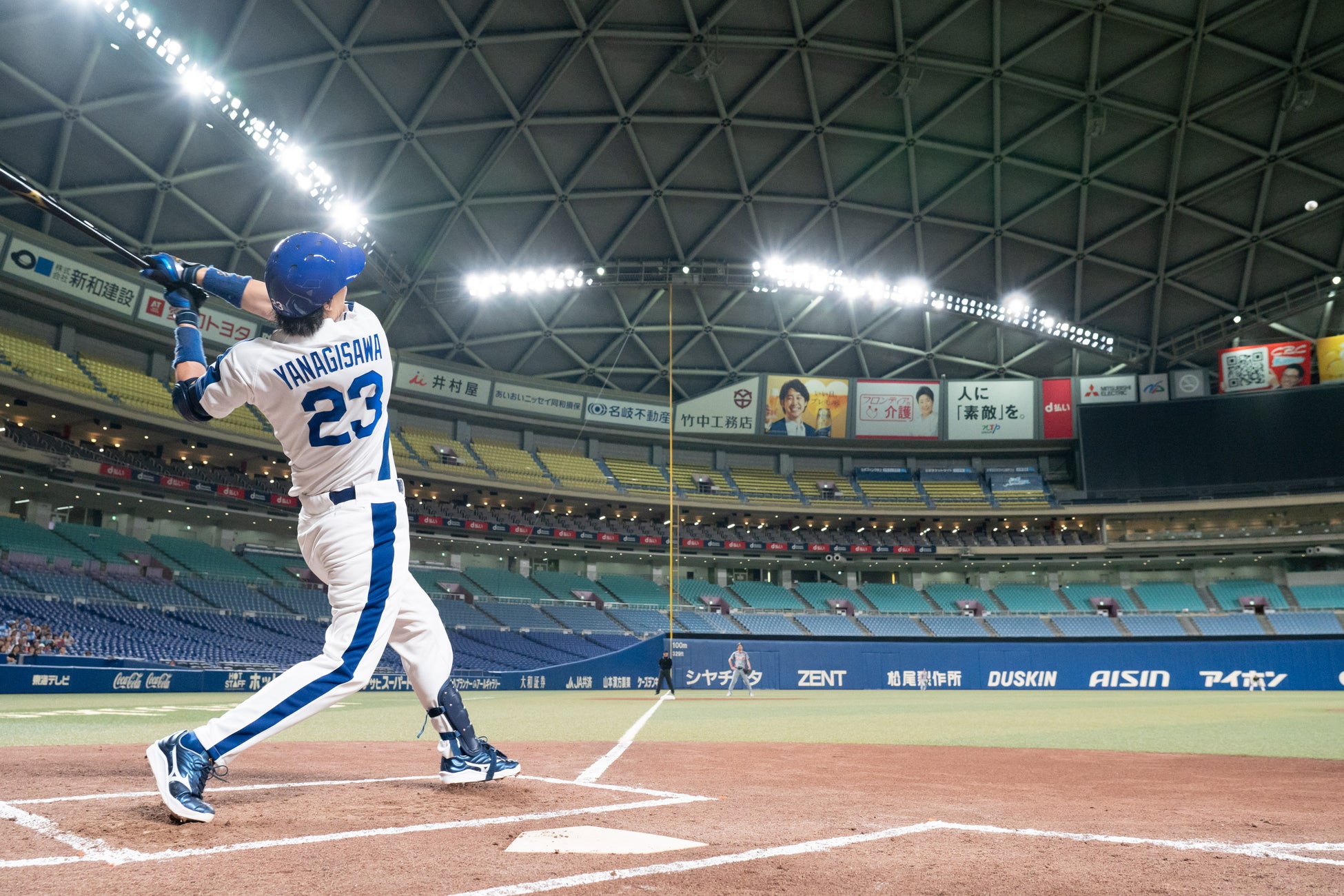 【東海テレビ】土ドラ『バントマン』衝撃の飛距離に沸く！バンテリンドーム ナゴヤに快音！