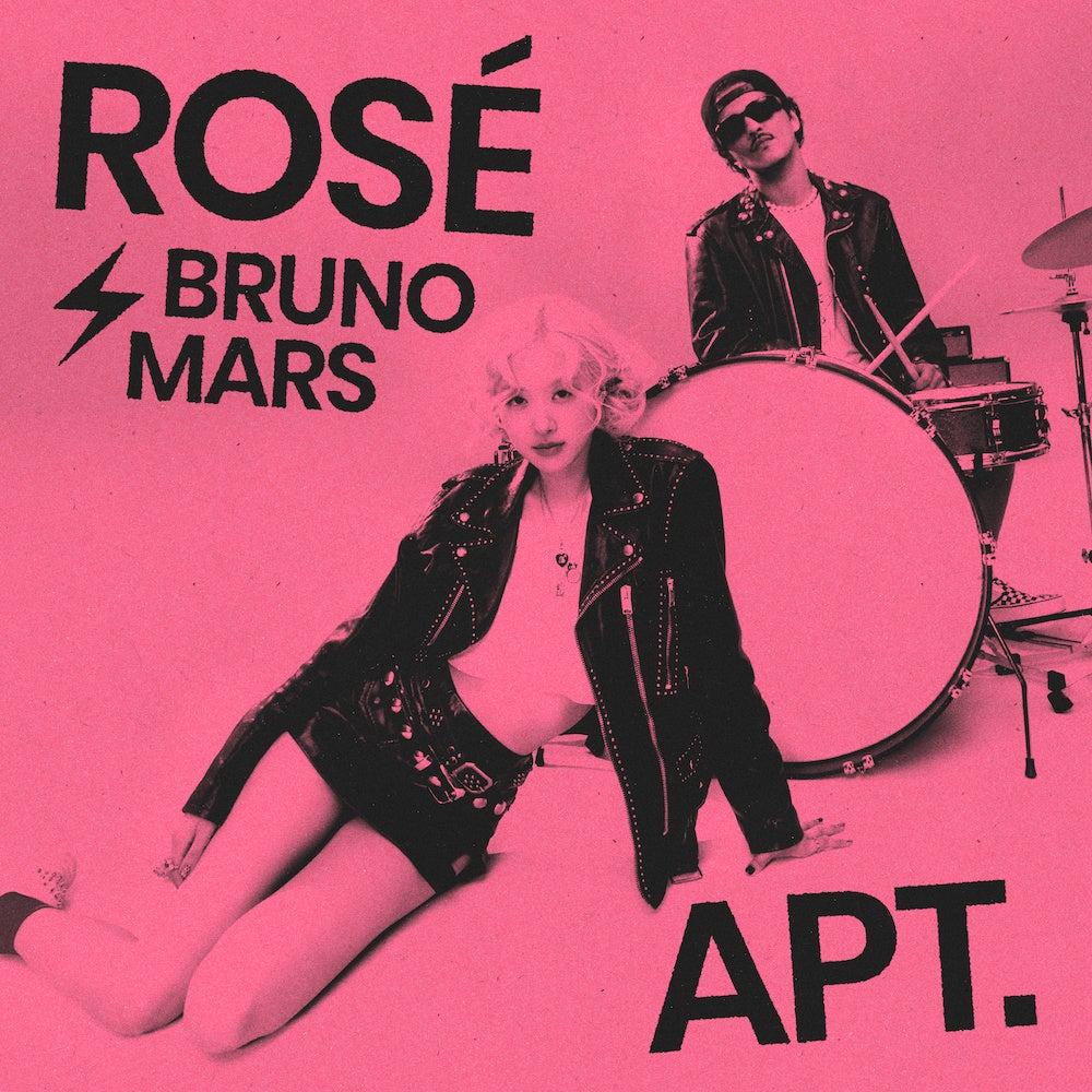 奇跡のタッグが実現！BLACKPINKのメンバー、ROSÉと世界的スーパースター、Bruno Marsが夢の共演！コラボ新曲「APT.」をリリース！