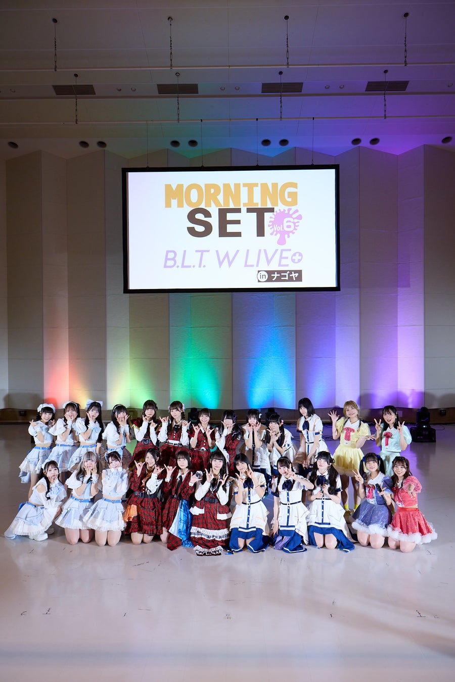 「B.L.T.」と「CBCラジオ」がコラボしたイベント「MORNING SET vol.6 B.L.T. W LIVE + inナゴヤ」が真っ白なキャンバスらを迎えて開催！