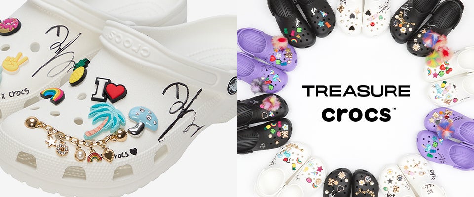 Crocs™、TREASUREの直筆サイン入りクロッグが当たるキャンペーンを2024年11月1日（金）より開始