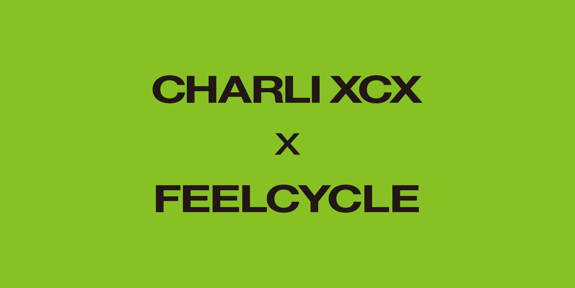 【Charli xcx × FEELCYCLE】グラミー賞で9部門にノミネート！音楽ジャンルの枠を越えた革新的なアーティストCharli xcxとコラボレーション