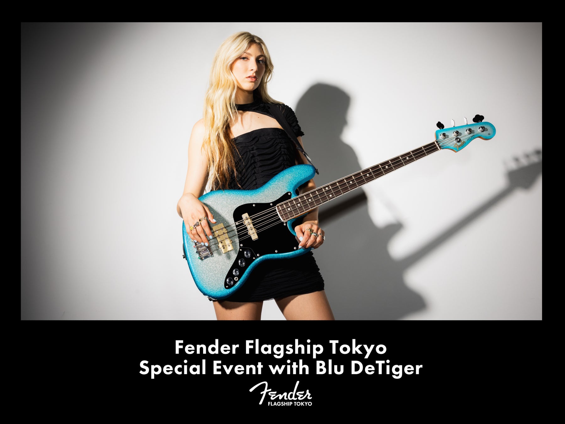 次世代ポップの象徴、Blu DeTigerが来日！本人登場のイベントが12月23日開催決定『Fender Flagship Tokyo Special Event with Blu DeTiger』