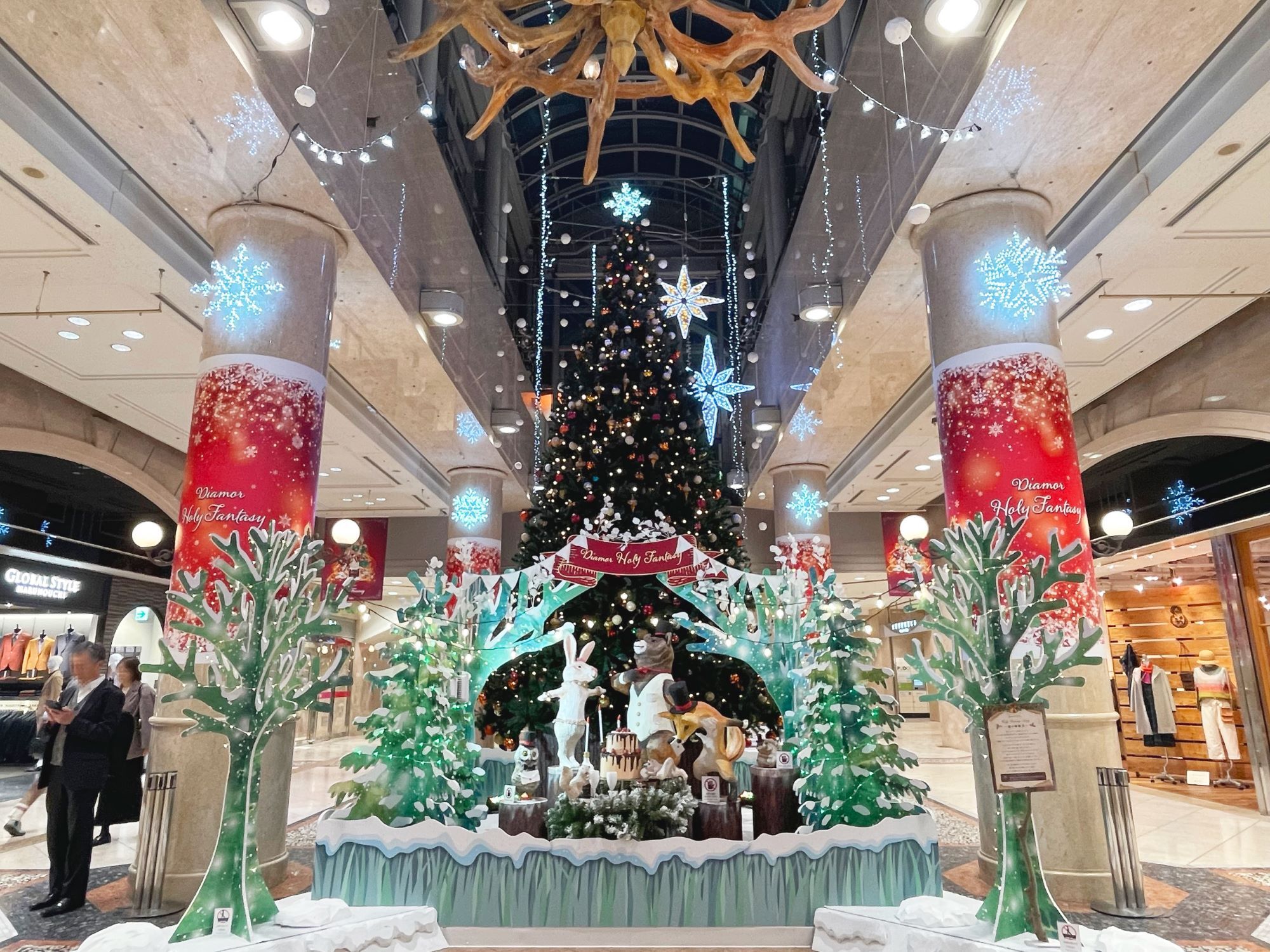 ディアモール大阪でクリスマスマルシェ・コンサートを開催！
関西初出店など新店も続々OPEN！