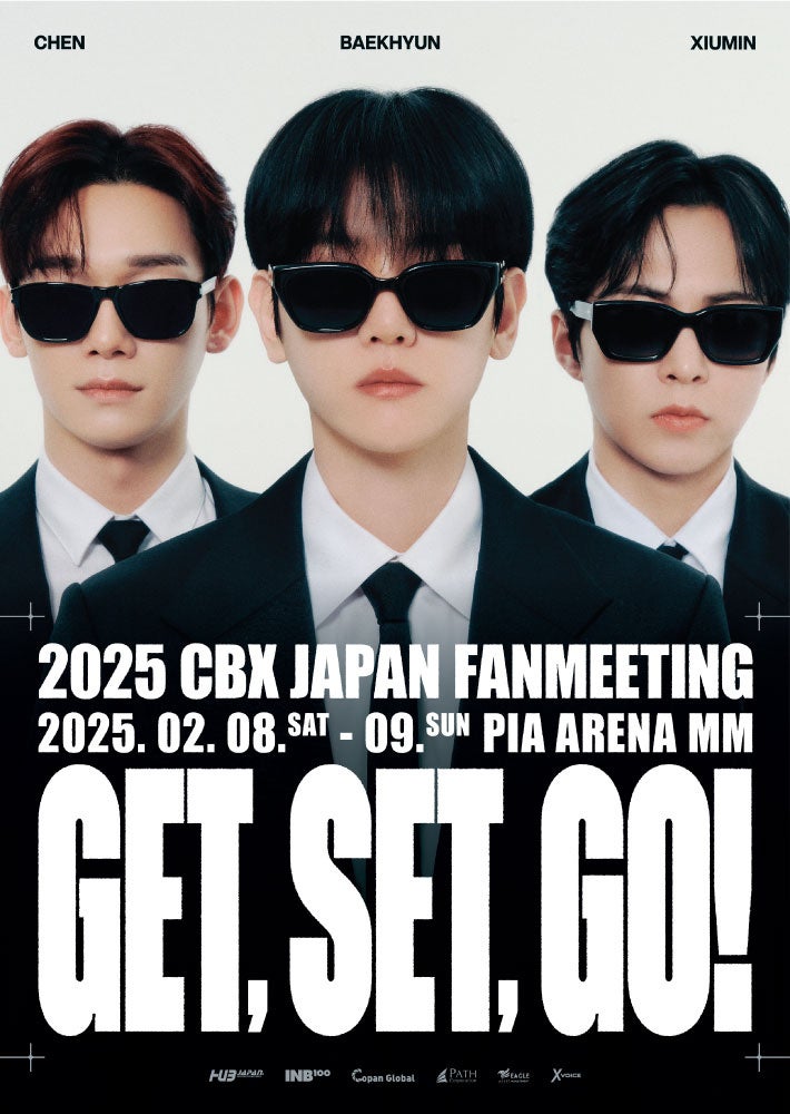 EXO-CBXが、6年ぶりに日本のステージにカムバック！「2025 CBX JAPAN FANMEETING Get, Set, Go!」が開催決定！