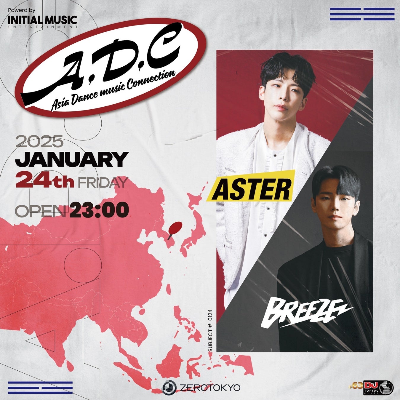 「Asia Dance Music Connection ＜A.D.C＞」がZEROTOKYOに登場！歌舞伎町で新たな音楽体験