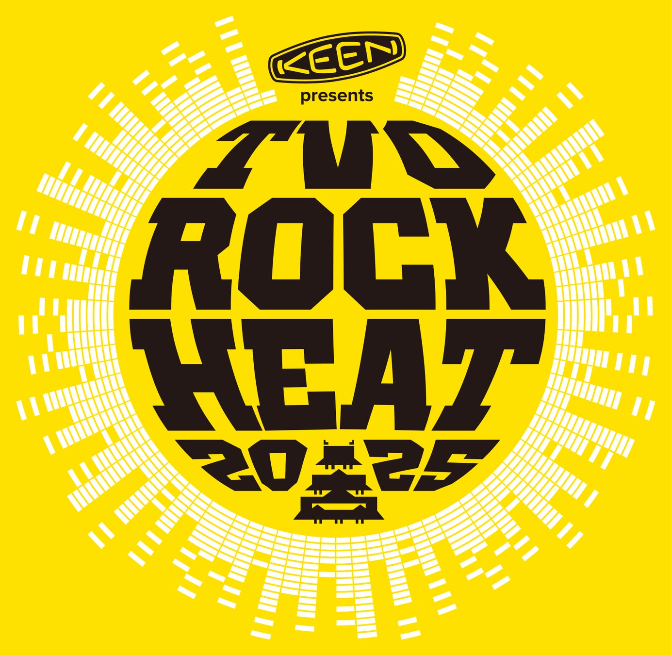 大阪城の麓で春一番“音楽フェス”『KEEN presents TVO ROCK HEAT 2025』出演アーティスト第2弾発表！