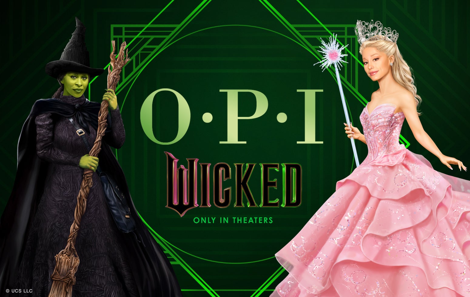 OPIから『OPI × Wicked』限定コレクションカラーが速乾マニキュア（インフィニットシャイン）で発売！