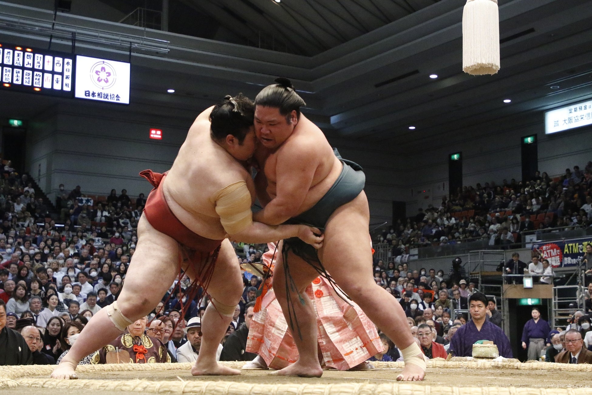 大相撲三月場所（エディオンアリーナ大阪）の「マスA席」観戦チケット付き宿泊プランを販売