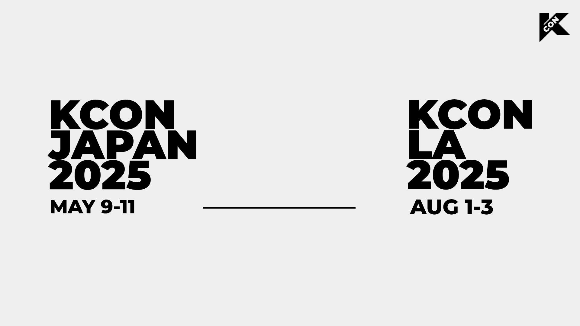 世界最大のK-POP Fan & Artist Festival「KCON」日本とアメリカで開催決定！K-POPの象徴的な2地域で独歩的なフェスティバルを披露