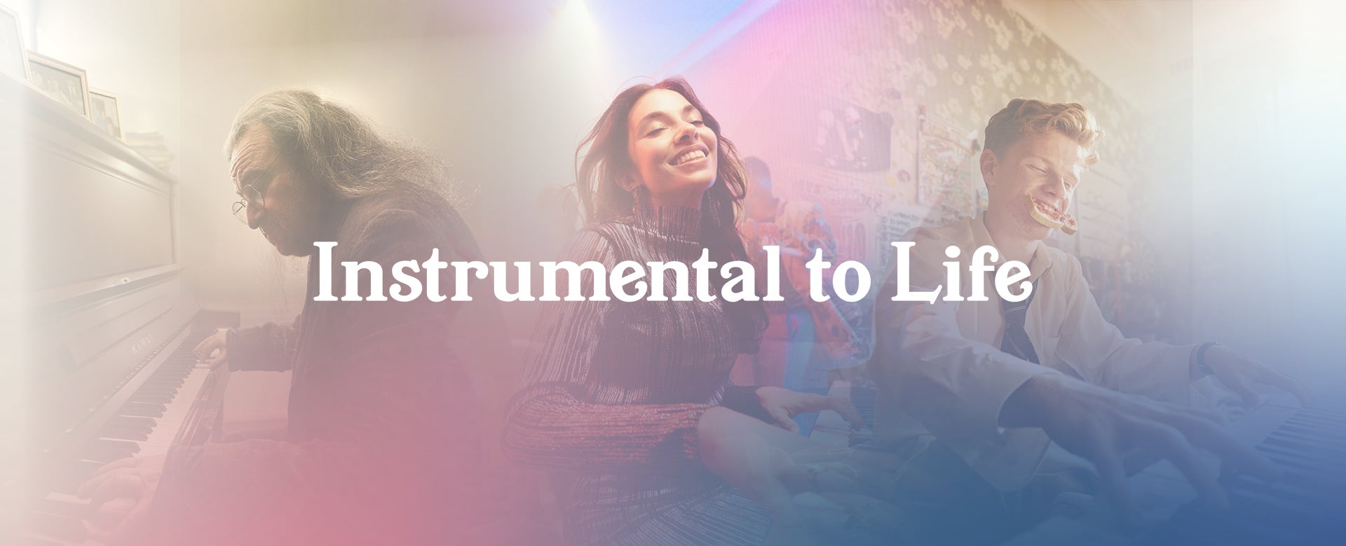 鍵盤楽器事業のブランドメッセージ『Instrumental to Life』を新たに制定