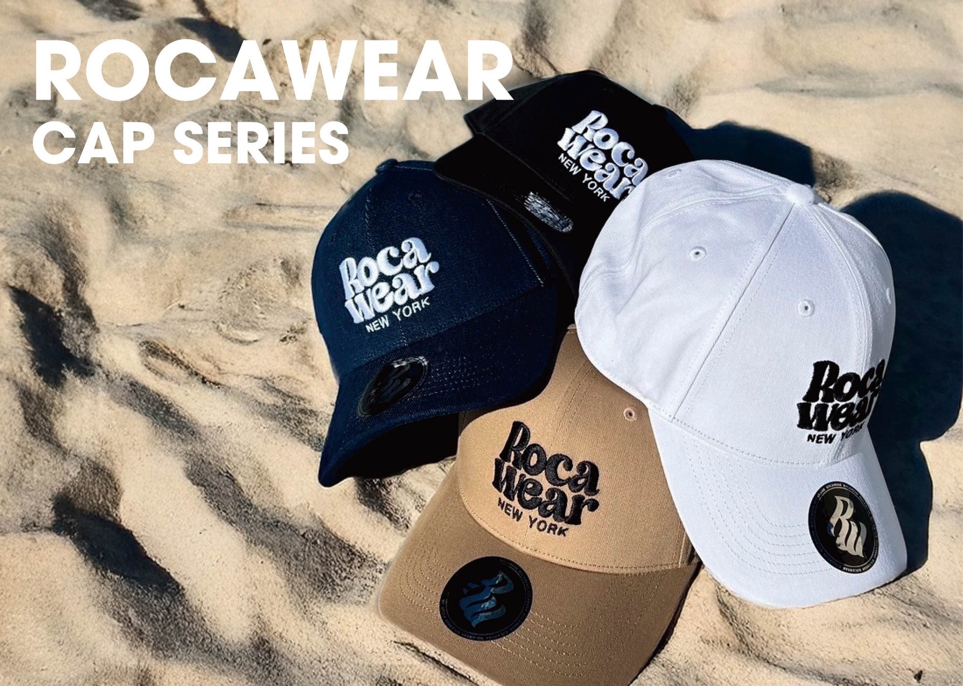 ROCAWEARより、LOGO CAPが発売！