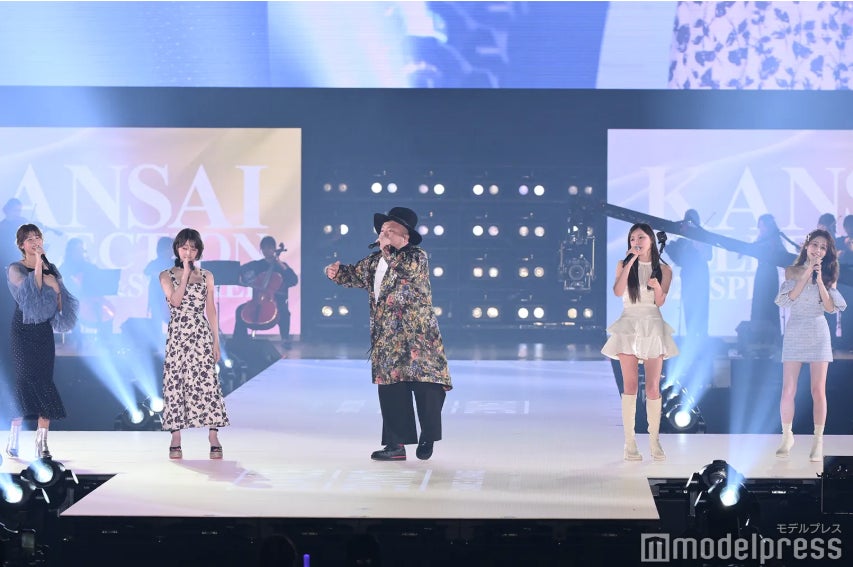 狩野英孝&ベッキー関西コレクションにシークレット登場 ABEMA「チャンス学校チェンジ科」発・美女ユニット「CHANCE GALs」がMIMIIROSEと日韓コラボで盛り上げる【関コレ2025S/S】