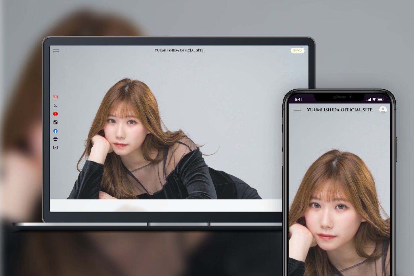 「Bitfan」にて、元NMB48・石田優美のオフィシャルサイトおよびストアをオープン！