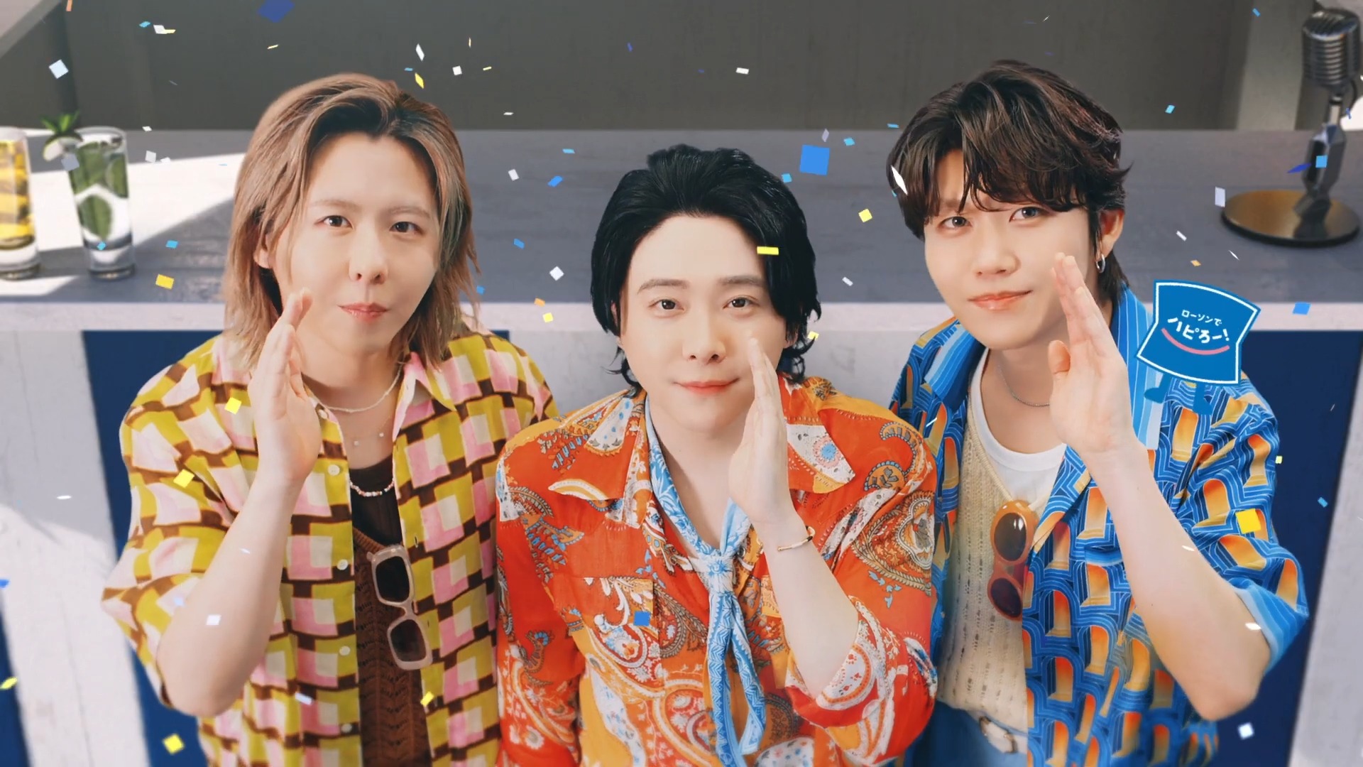 ミセス大森元貴『今年こそは（3人で）プールに行きたい！』 ローソン新TVCM「Mrs. GREEN APPLEの夏の大作戦」篇 CM楽曲は「ビターバカンス」