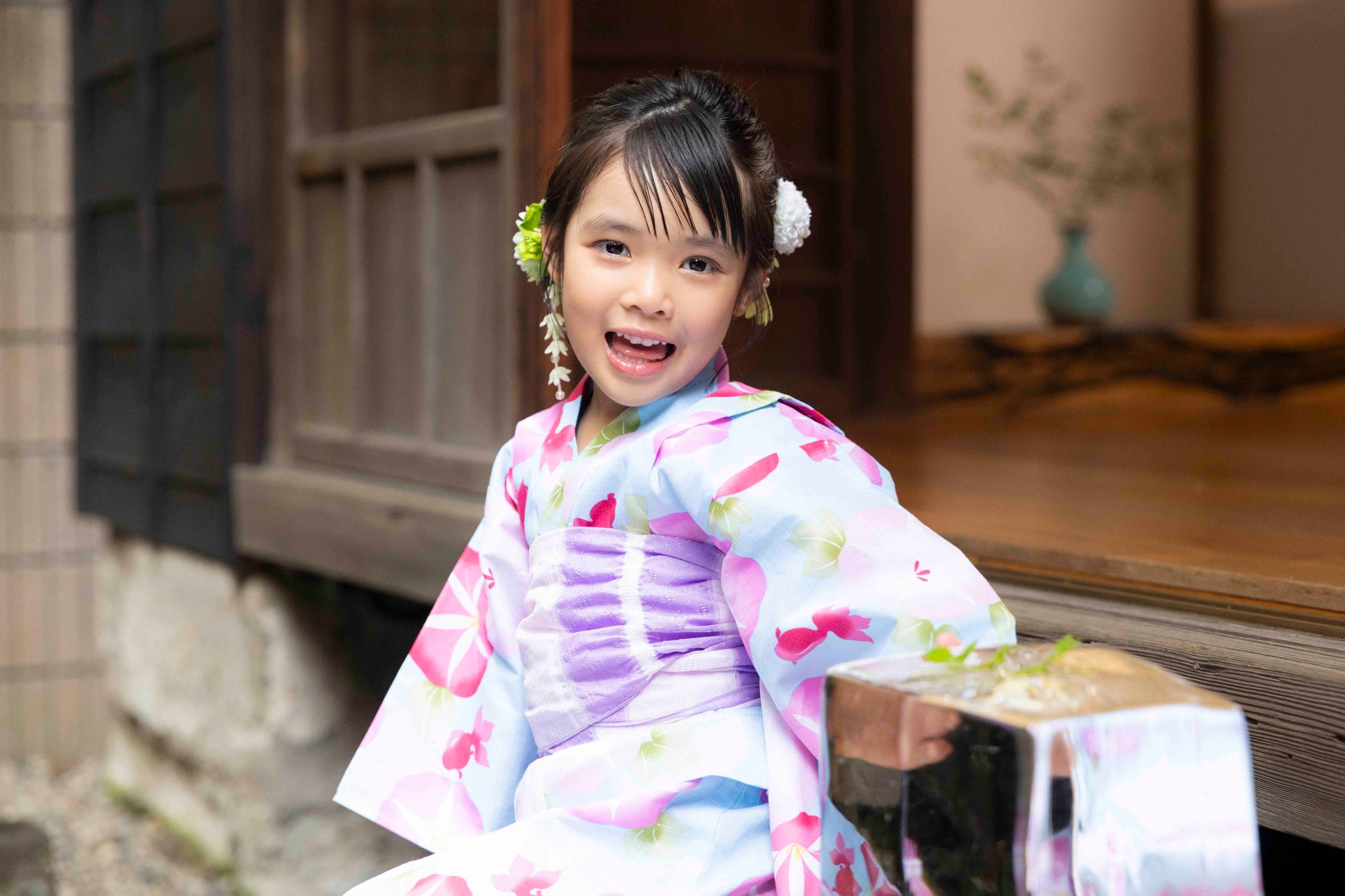 倉田瑛茉が「週刊TVガイド2025年8月29日号」に登場。自身で選んだ水色の浴衣を着て笑顔を魅せるスクエア版瑛茉ちゃんの夏休みカードの絵柄も解禁！