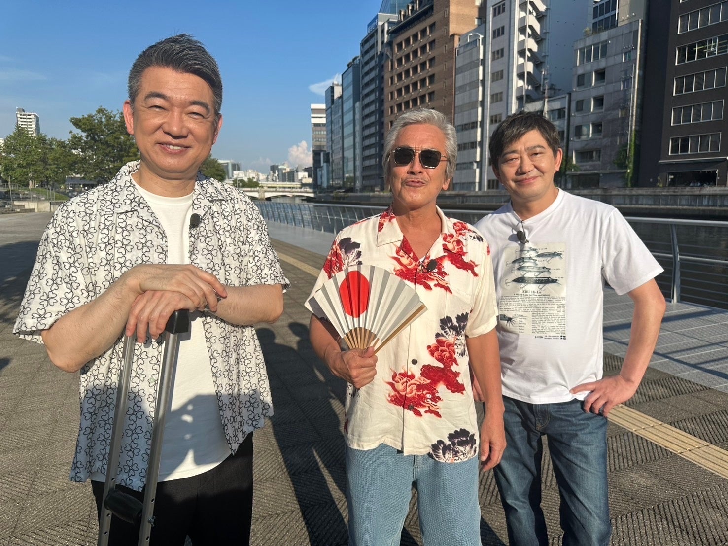 もはや常連！？『大阪おっさんぽ』出演数3回のコワモテ俳優・寺島進と北浜水上おっさんぽ！ 橋下がガチでヘコんだ愛娘との“味噌煮込みうどん”の約束とは？