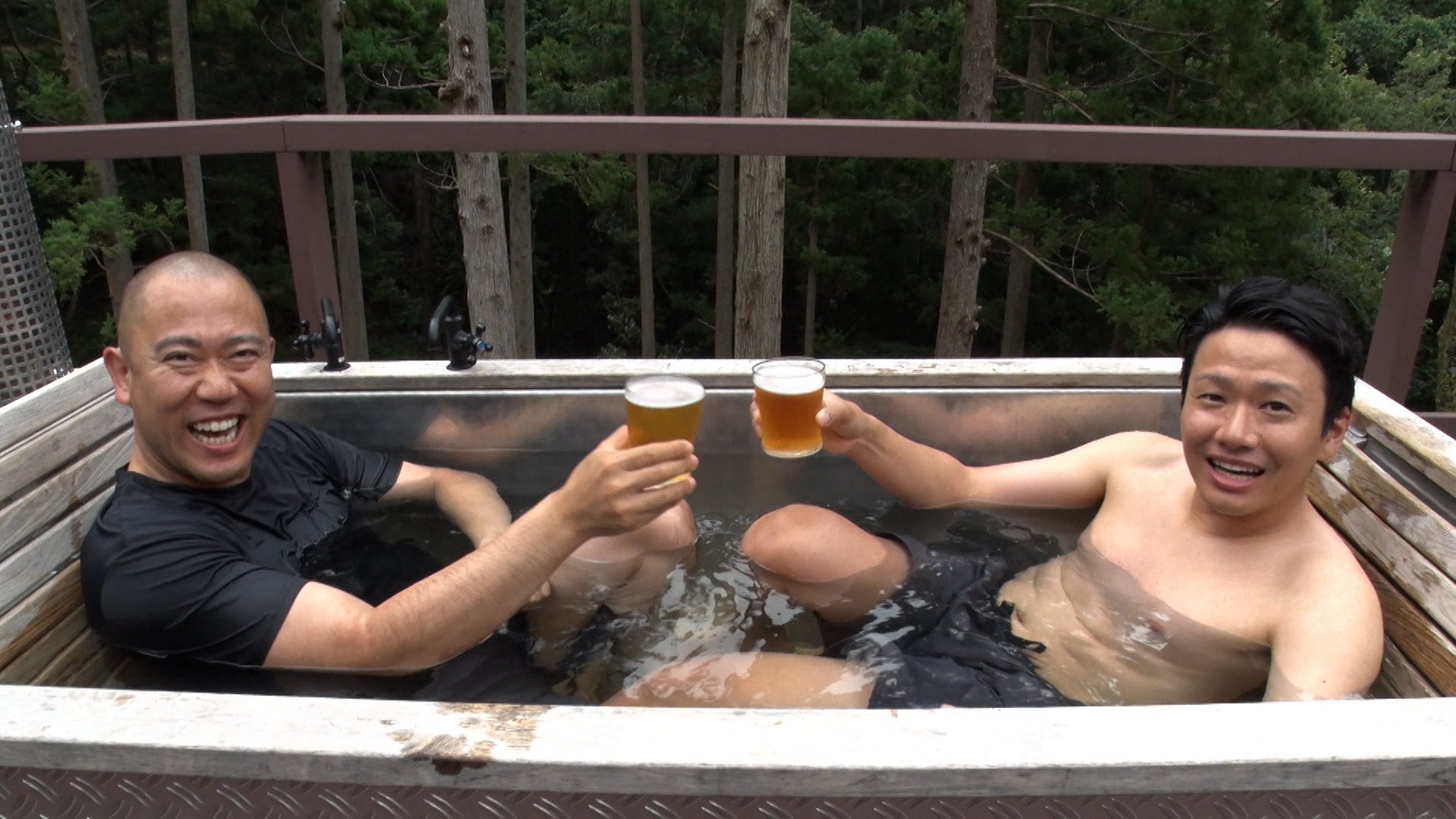 ナダル＆亜生が西伊豆でイシダイ釣り！グランピングを堪能もラストに不満顔!?『亜生とナダルがゆる～く釣り旅やっちゃってる』