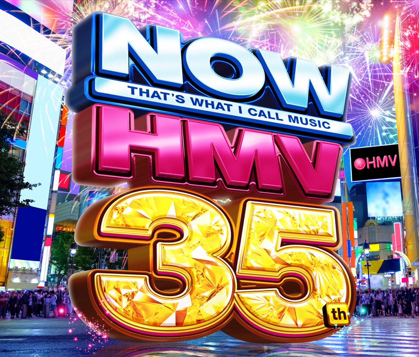 【＠Loppi・HMV限定】『NOW×HMV』第2弾！時代を超えた洋楽ヒットでつなぐHMVの35年！洋楽コンピレーションアルバム『NOW×HMV 35th』本日発売！