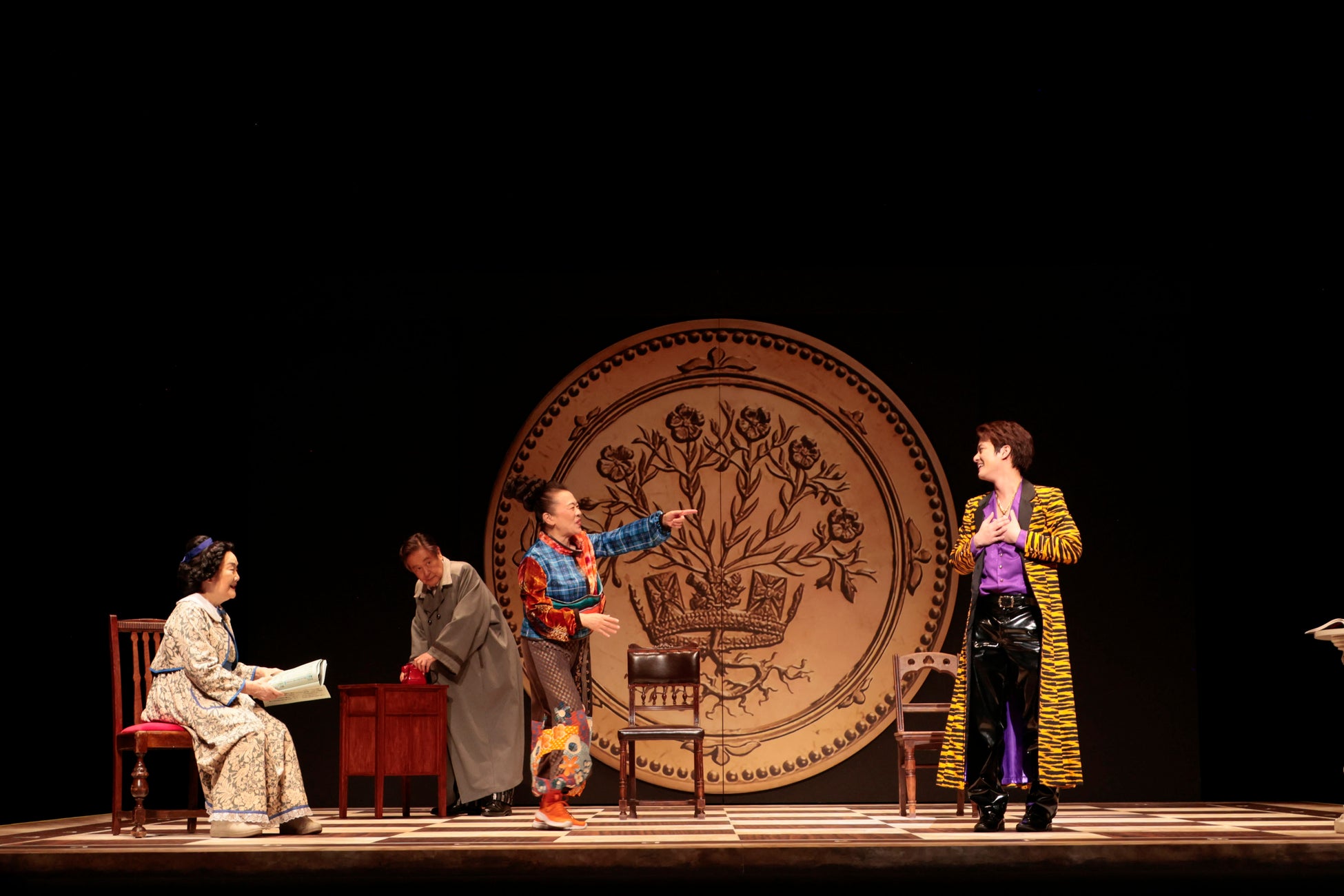 斬新で爽快な誘拐劇を、中山優馬、柴田理恵、風間杜夫、白石加代子が再び魅せる『大誘拐～四人で大スペクタクル～』が開幕！！