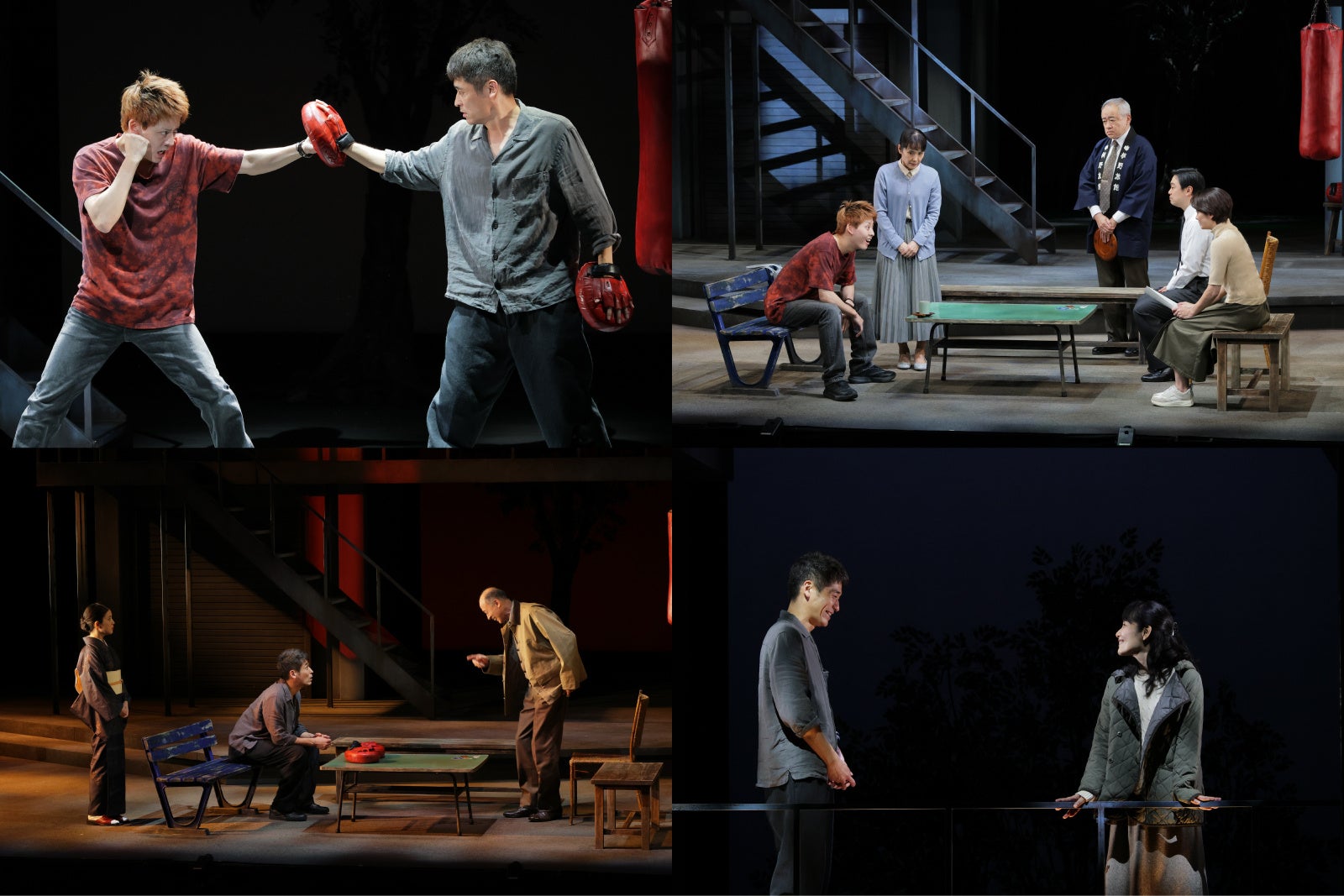 兵庫県立芸術文化センター開館20周年記念公演 舞台「明日を落としても」開幕! 演出：栗山民也、作：ピンク地底人3号 出演：佐藤隆太、牧島 輝、川島海荷、酒向 芳、尾上寛之、春海四方、田畑智子、富田靖子