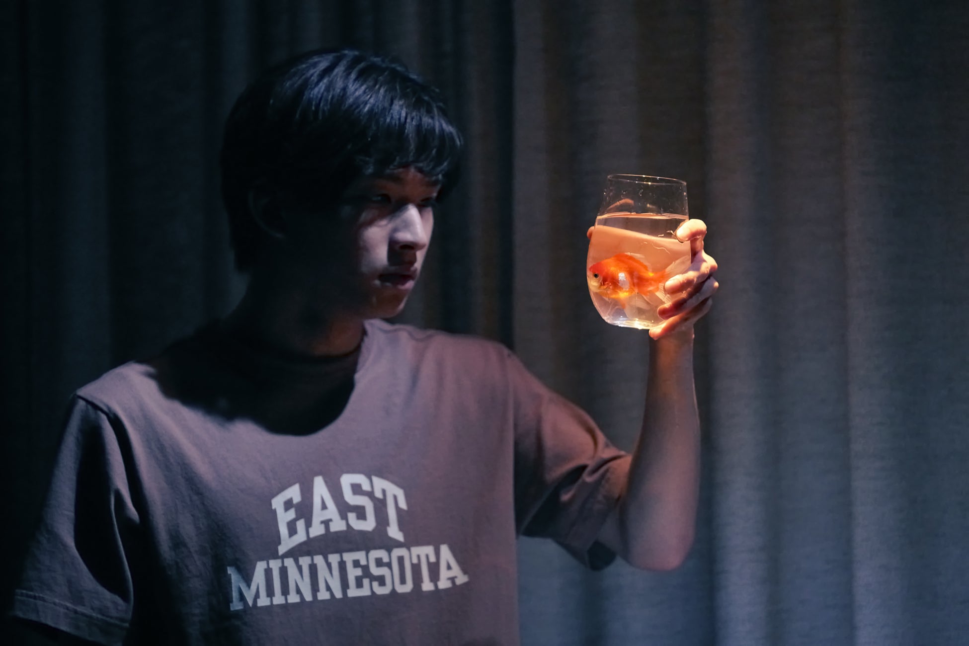 【舞台写真・コメントあり】ヒラタオフィス＋TAAC『金魚の行方』開幕！　「引き出し屋」からひきこもりの息子を奪還する母親を通して　「いま」を描く濃密な人間ドラマ