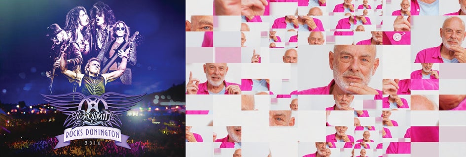 【１０９シネマズ箕面】『エアロスミス ロックス・ドニントン 2014』一夜限りの大音量上映　『Eno』ピーター・バラカン氏登壇のトークショー付き上映　11月22日（土）・24日（月・祝）に実施決定