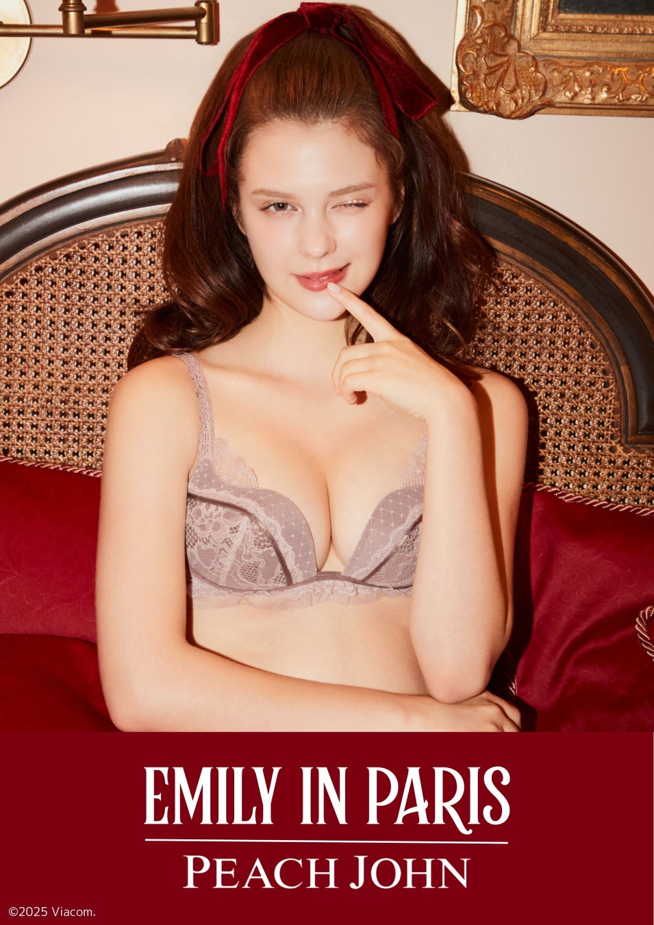 ランジェリーブランドPEACH JOHNが『Emily in Paris (邦題：エミリー、パリへ行く)』とのコラボ・コレクション第2弾をリリース＜11月26日（水）発売＞