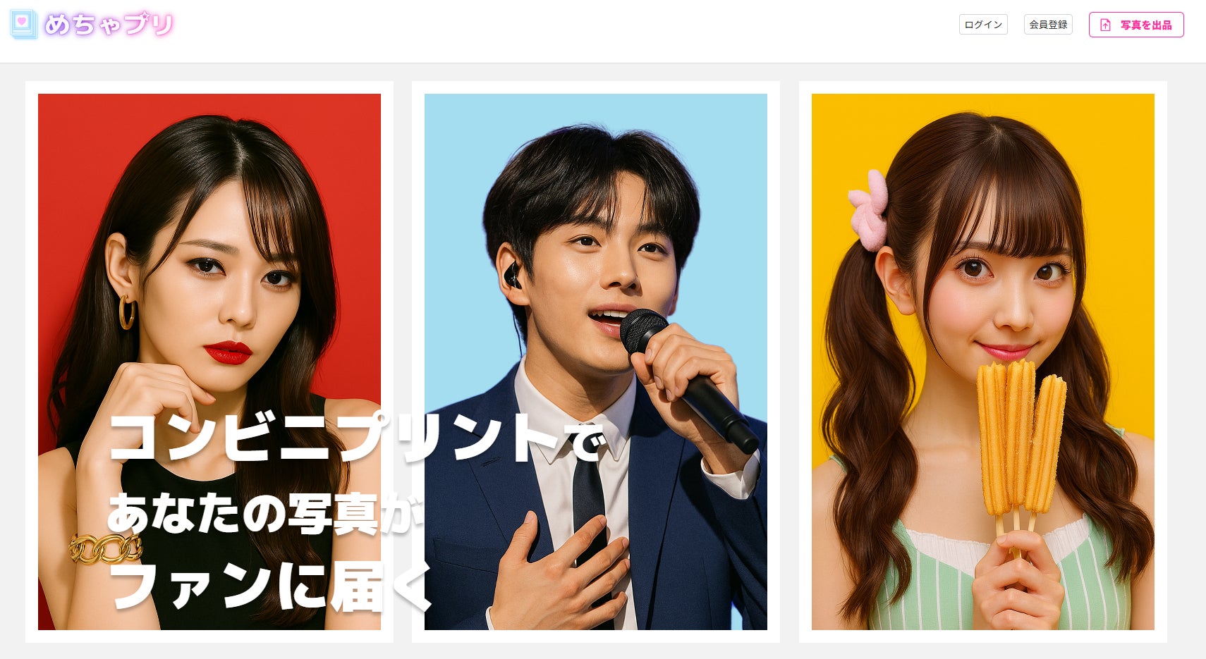 収益化を加速！スマホで写真UP⇒ファンがコンビニで即プリント。『めちゃプリ』が叶えるノーリスクな公式グッズ販売