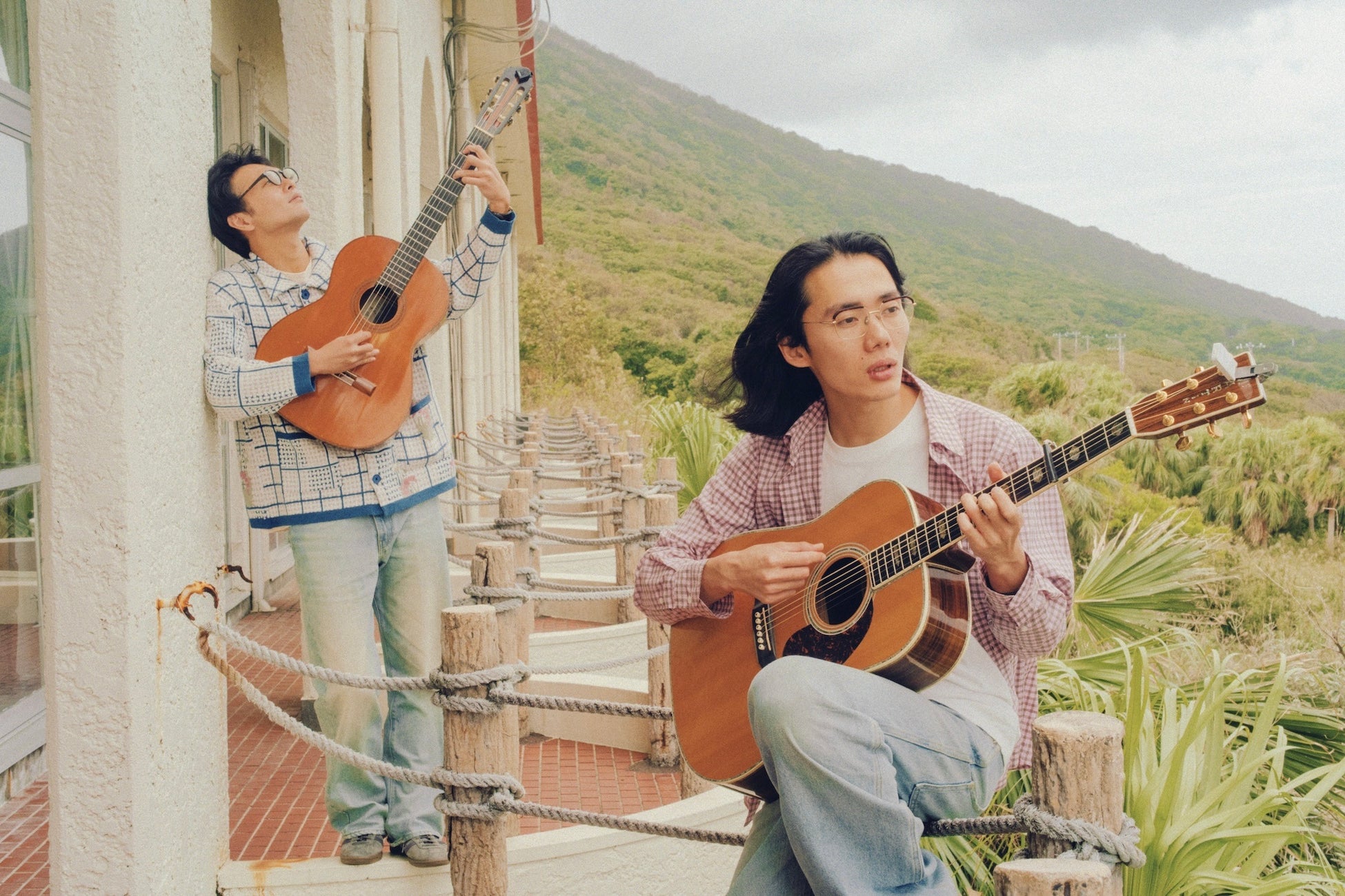 東京の島の“音風景”を楽曲作品として紡ぐ。MIZ、UYUNI、斉藤尋己、武徹太郎（馬喰町バンド）が島で録音した音から楽曲を制作