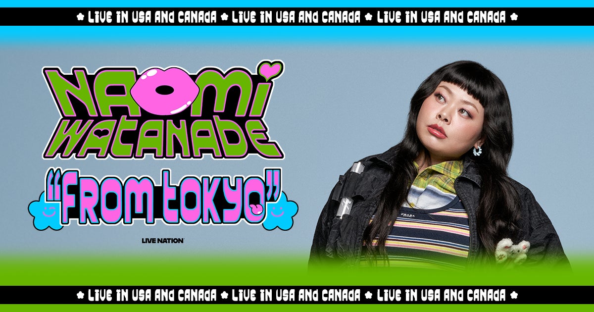東京ドーム公演に続き、2026年春、北米ツアー開催決定！NAOMI WATANABE LIVE TOUR 『FROM TOKYO』