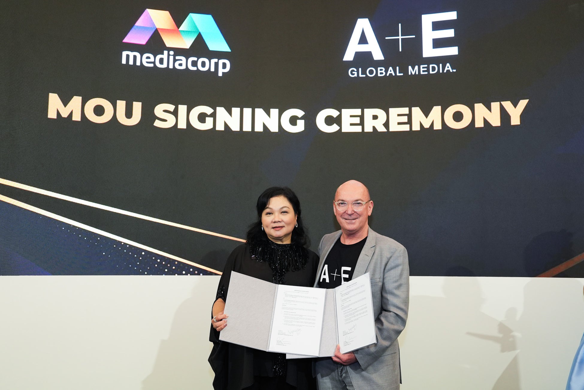 ヒストリーチャンネル運営のA+E Networks Japanがシンガポール Mediacorpとアジア地域に向けた番組の共同制作パートナーシップを締結