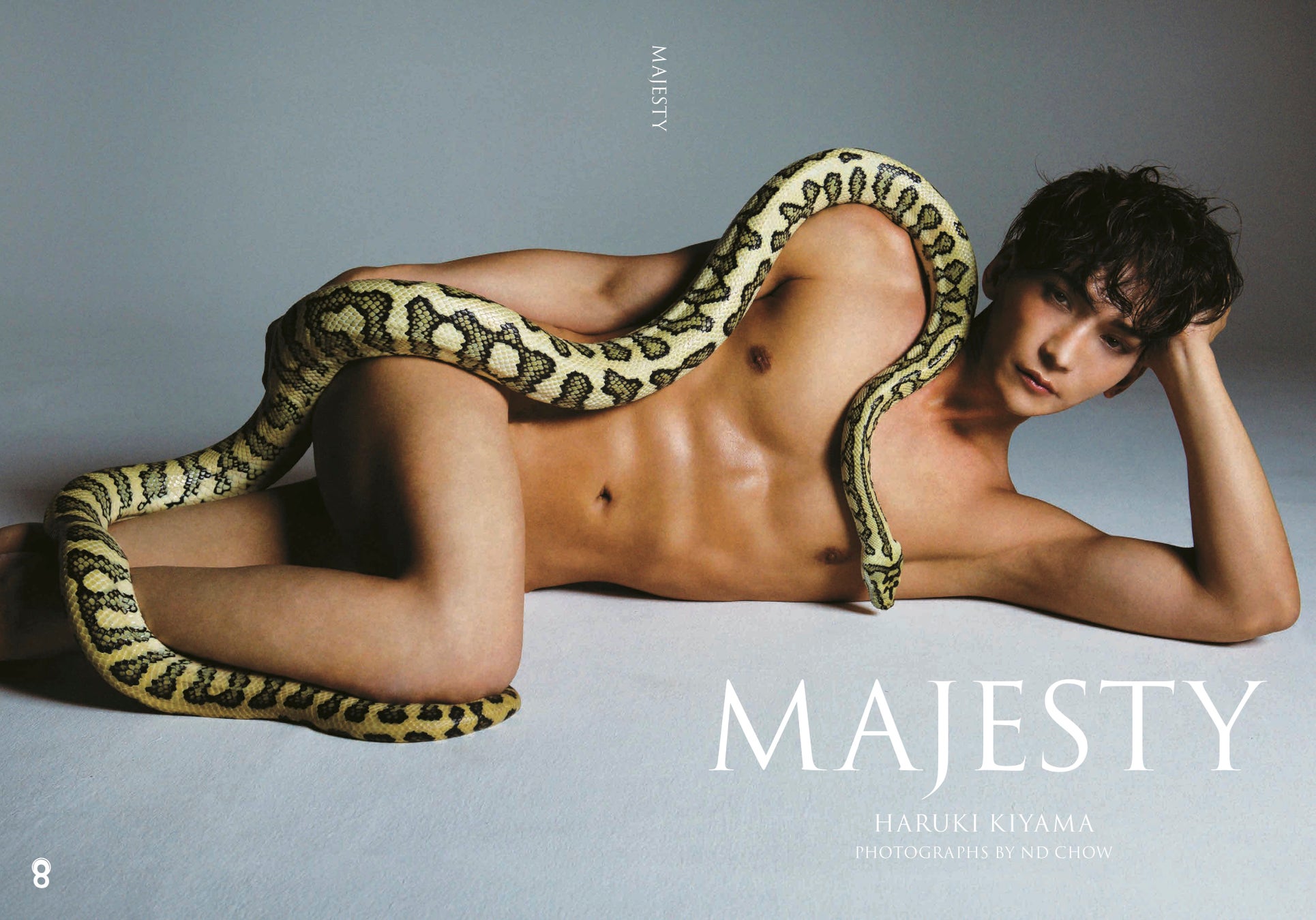 丘山晴己、初ヌードを解禁！世界的フォトグラファー・アンディチャオ氏が撮り下ろす、アートブック『Majesty』誕生