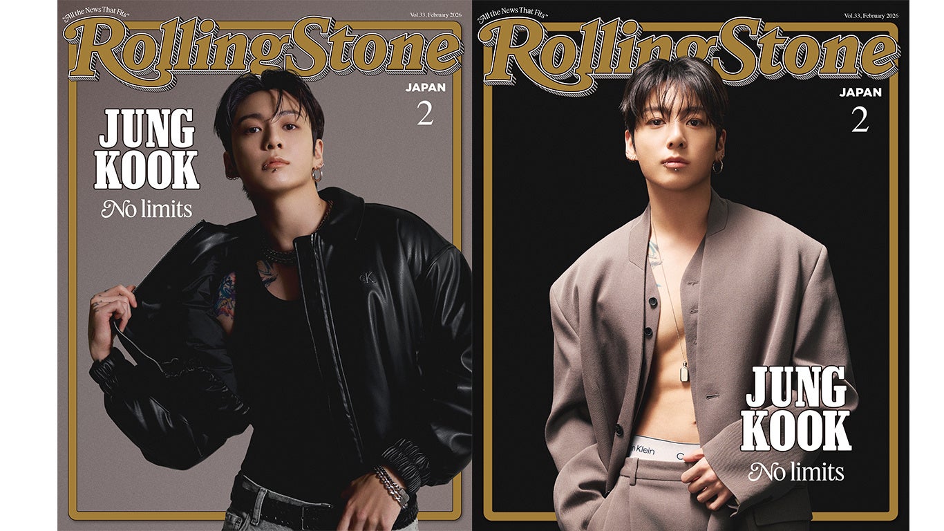 BTSのJUNG KOOK　Rolling Stone Japan vol.33ダブル表紙ビジュアル解禁 「限界のないアーティスト、それが僕の目指す姿です」