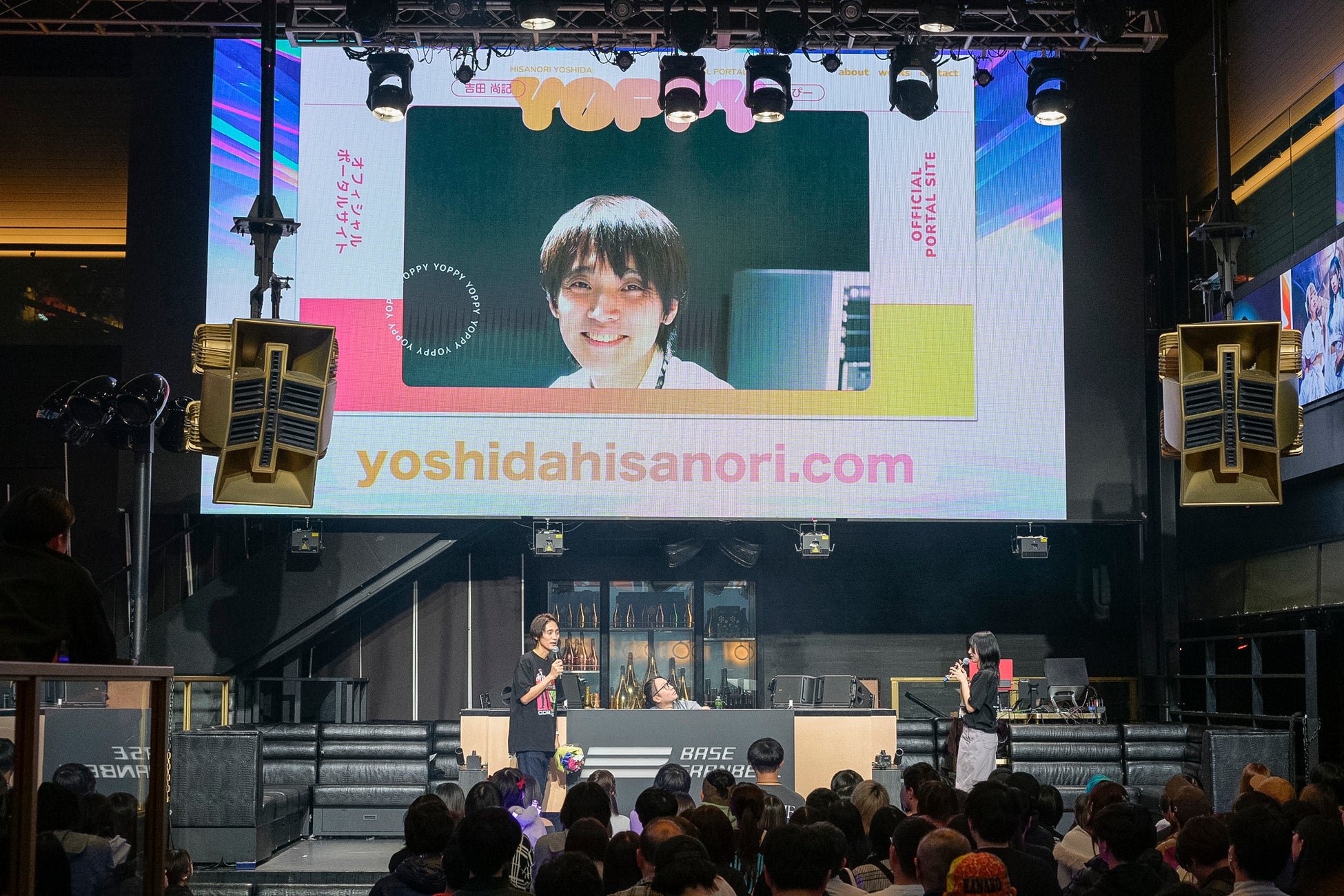 吉田尚記50歳記念イベント「GOBOU FES. 2025」SPECIALゲスト高城れにも巻き込んだ！パイ投げサプライズで祝砲！