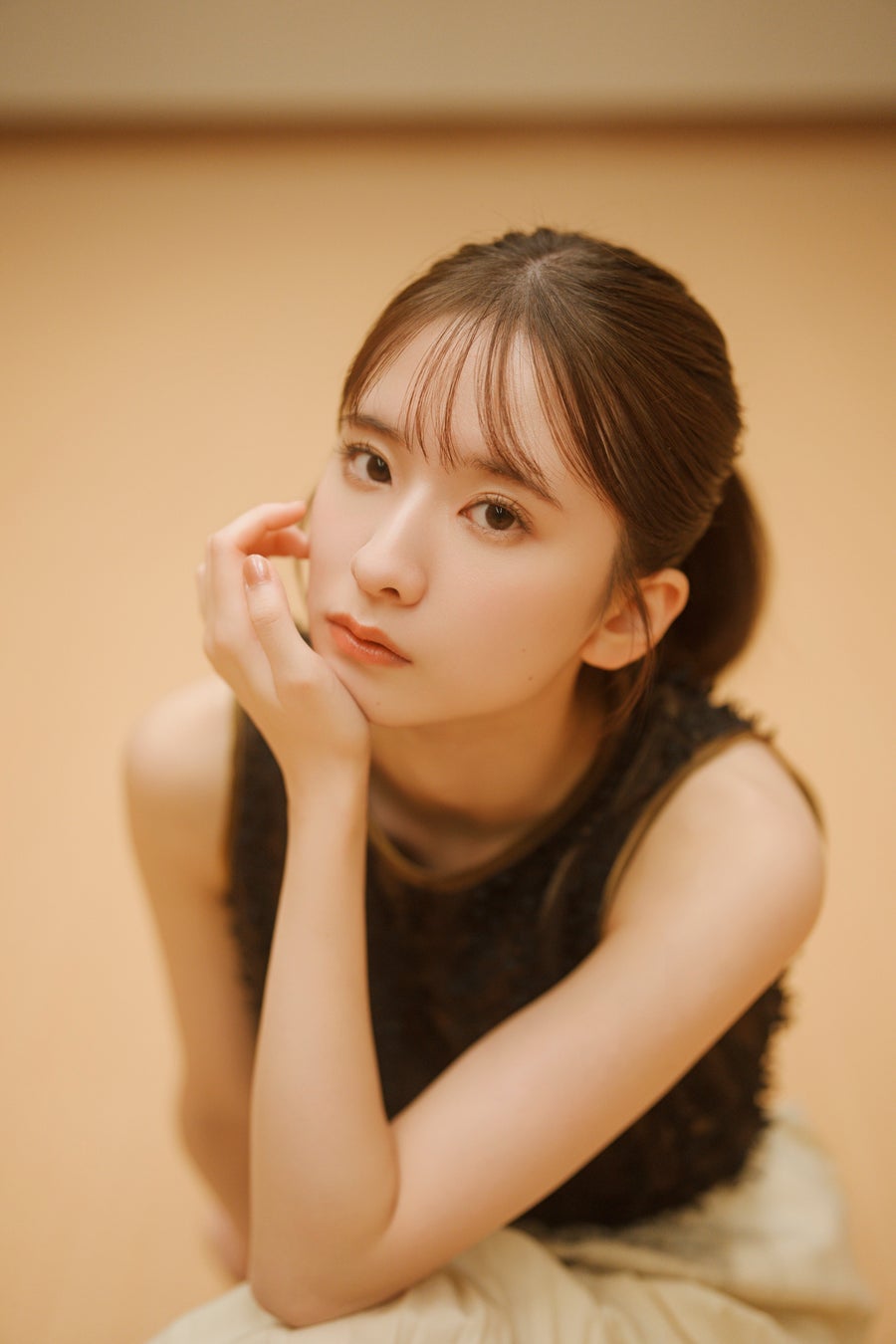 乃木坂46の副キャプテン・菅原咲月の”今”を刻む──。「B.L.T.2月号」表紙・巻頭グラビアに登場！