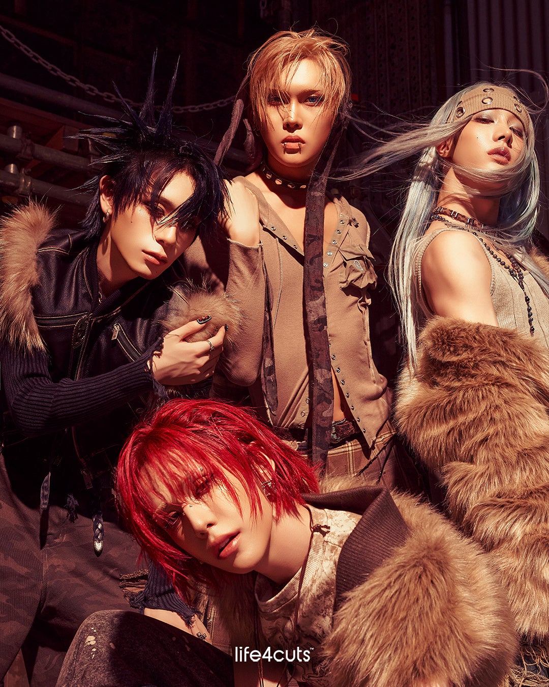 韓国初ジェンダーレスボーイズグループ『XLOV』人生4カットと初コラボフレーム展開決定！