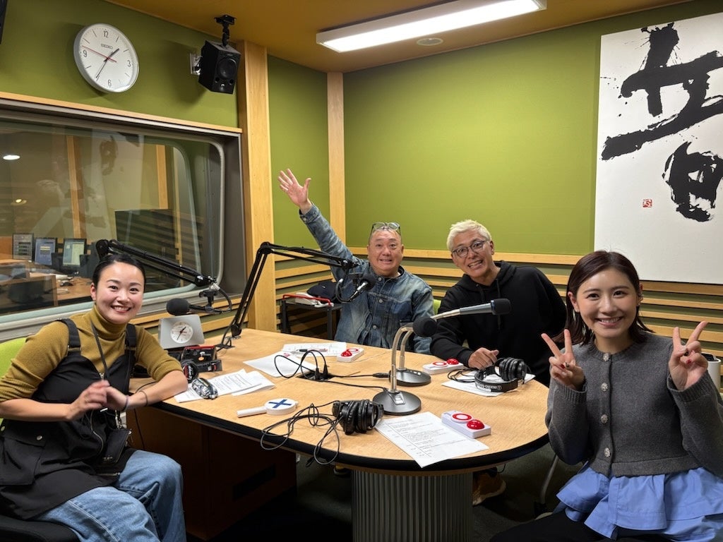 ゲストに田村亮、西野未姫が登場！新年から夫婦ラジオ共演！FM AICHI「ペットショップワンラブグループの山本圭壱と今夜も井戸端会議」400回突破記念スペシャルが来年1月4日（日）に放送決定！