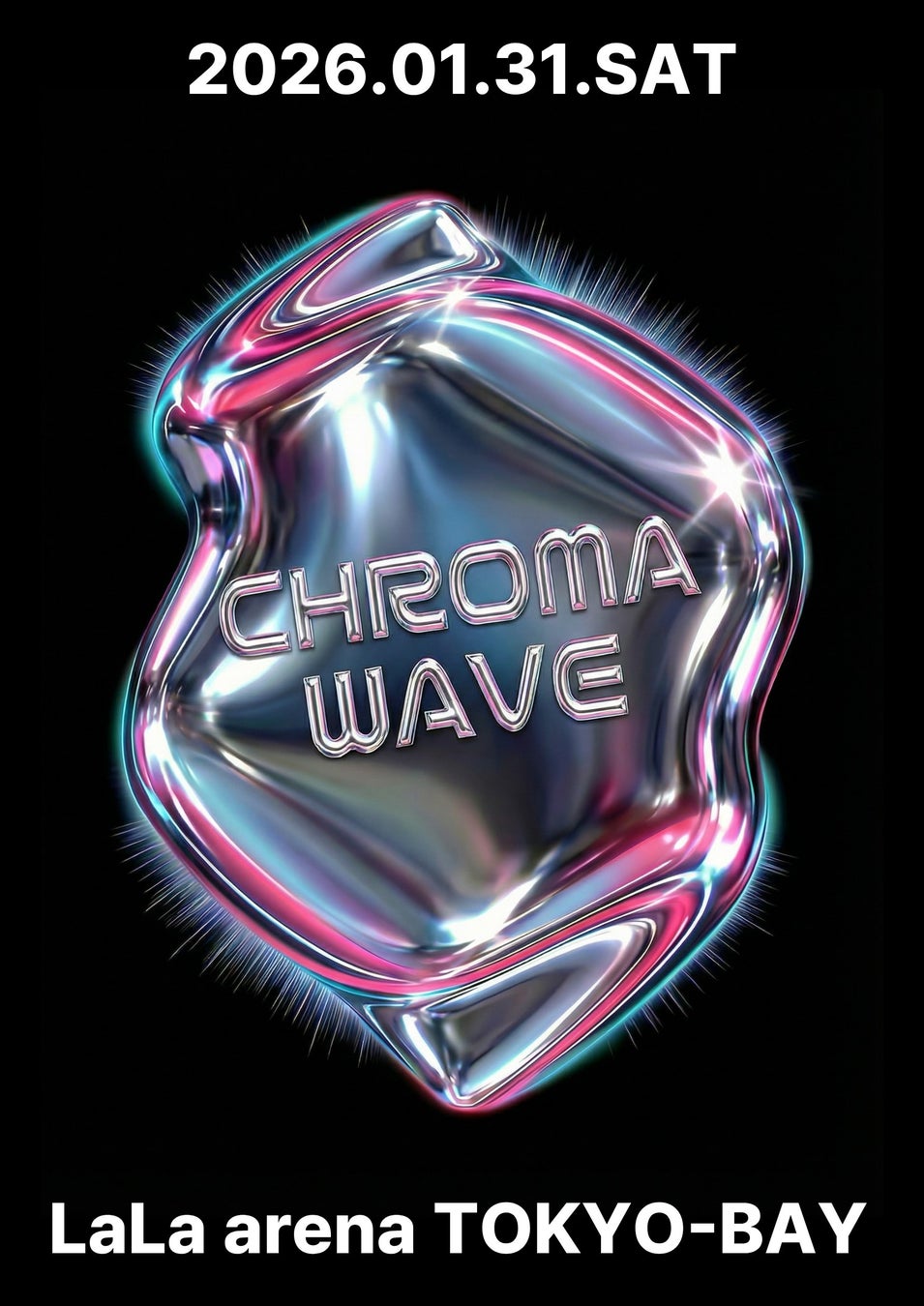 「CHROMA WAVE — HIPHOP ARENA 2026」開催日程変更のご案内