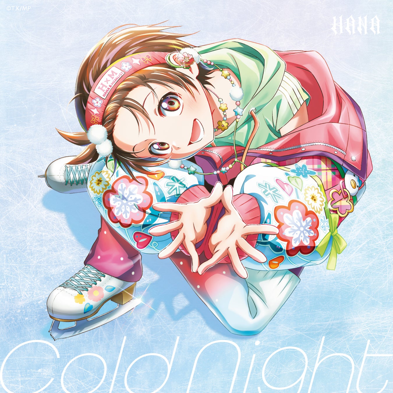 HANA、アニメ『メダリスト』オープニング主題歌「Cold Night」描き下ろしジャケット公開！主人公・いのりが“HANAポーズ”を披露するスペシャルコラボイラストが実現！