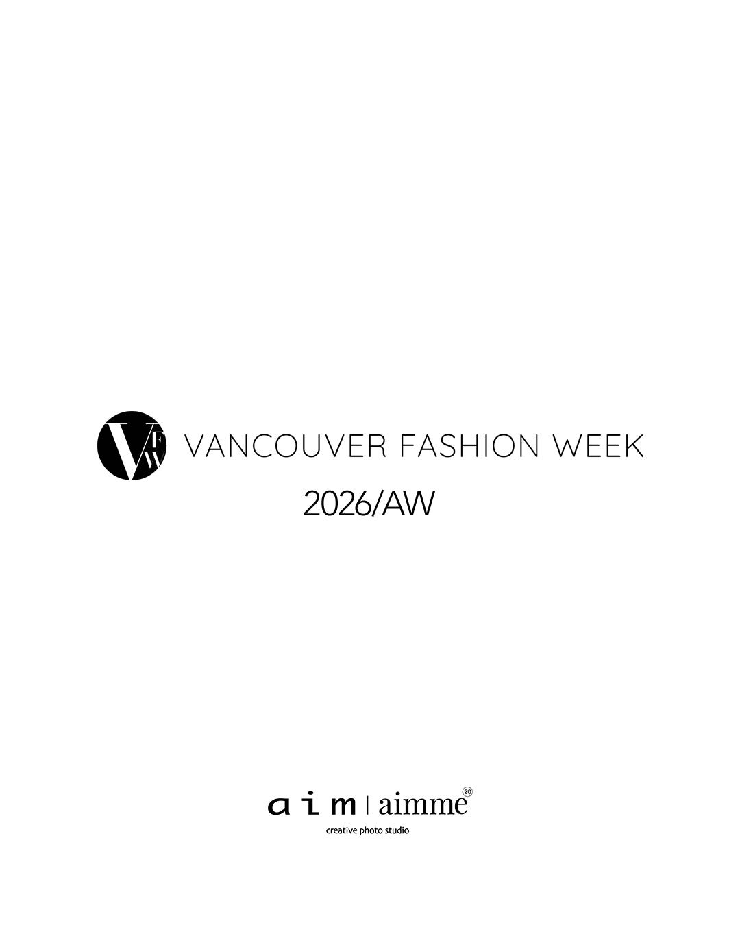 フォトスタジオから世界へ。aim/aimmeがVancouver Fashion Week2026に出演決定